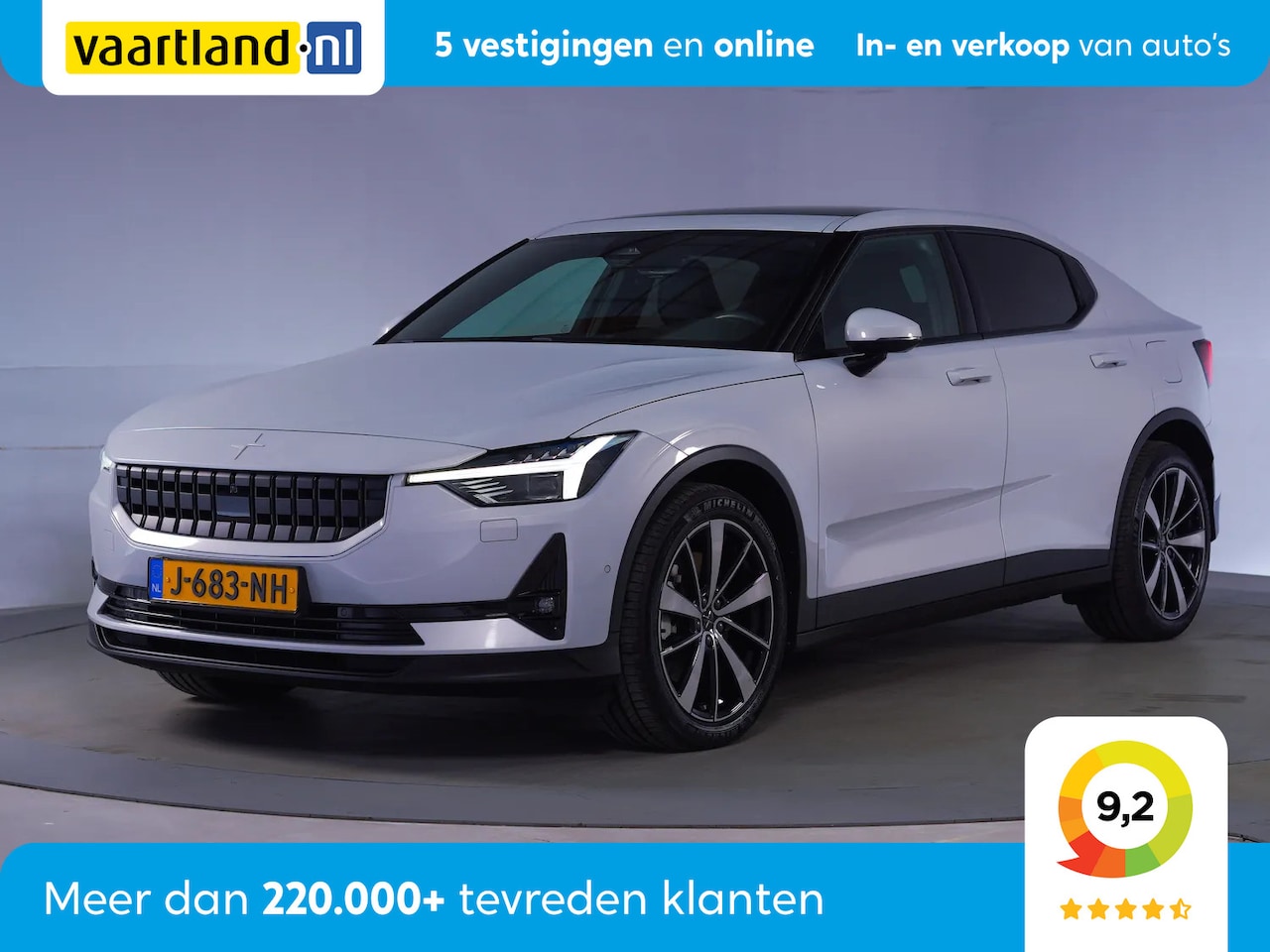 Polestar 2 - Long Range Dual Motor Launch Edit 78kwh Pilot Plus [ Panorama 360-camera ] - AutoWereld.nl