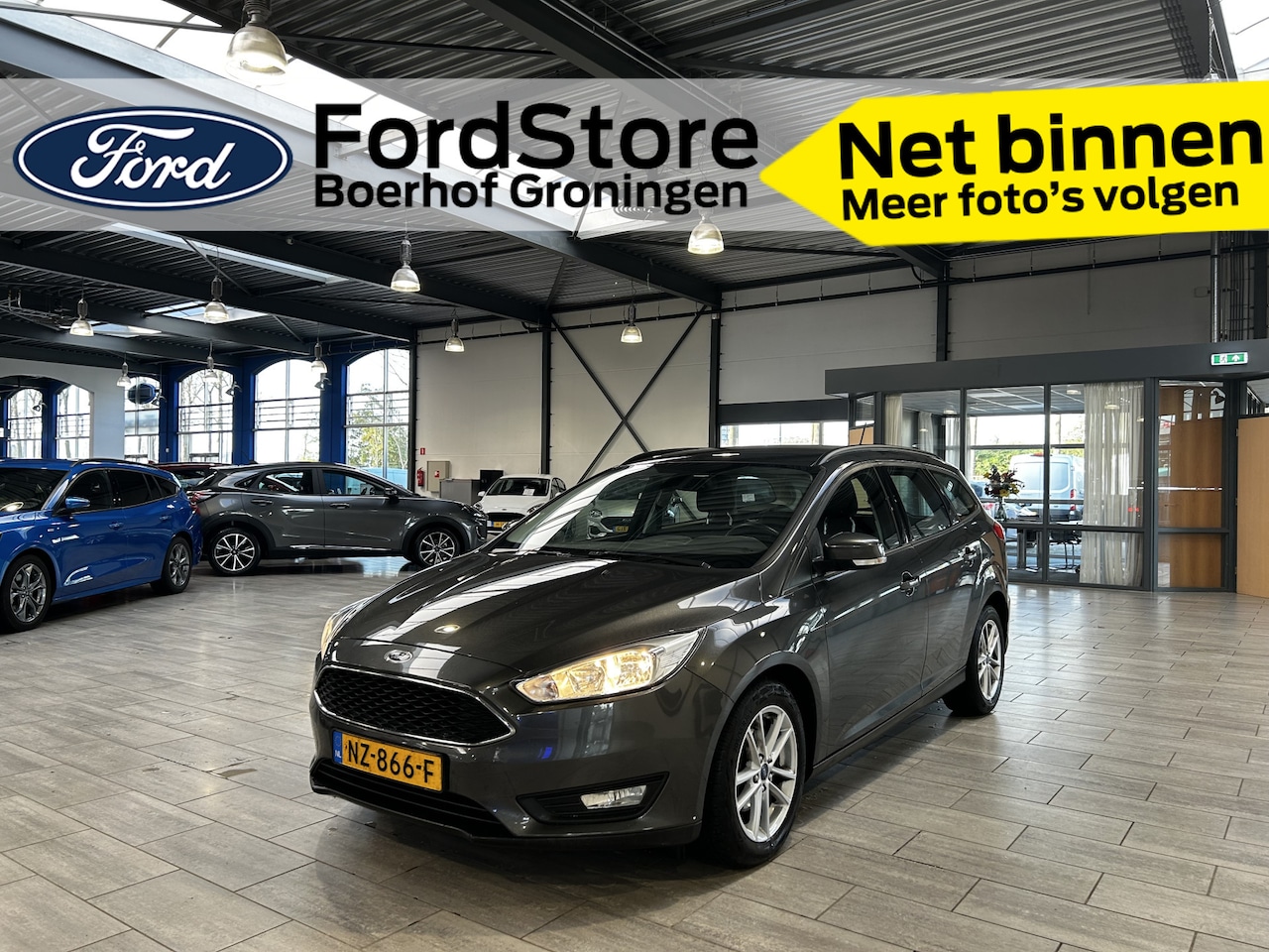 Ford Focus Wagon - 125PK Lease Edition | Dealer onderhouden | Climate control | Cruise Control | Apple carpla - AutoWereld.nl