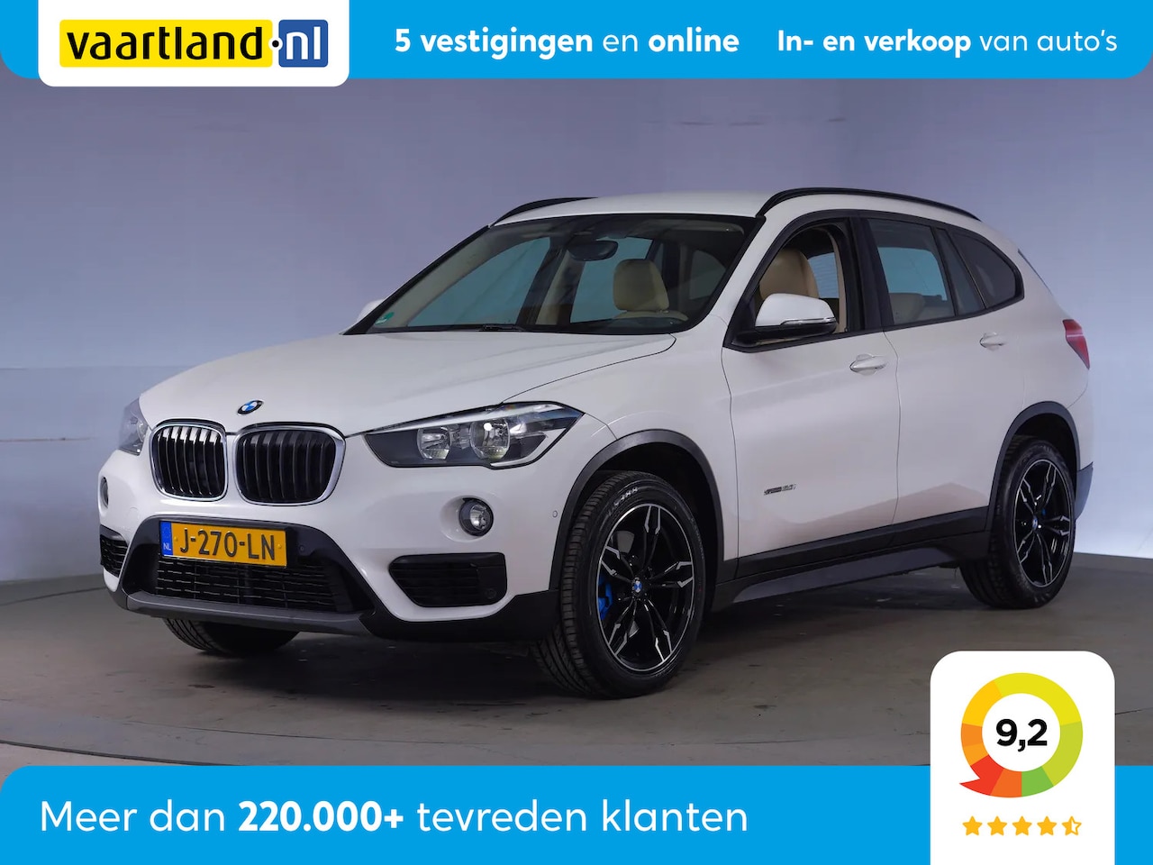 BMW X1 - sDrive20i Aut. [ Navi Parkeersensoren Lederen bekleding - AutoWereld.nl