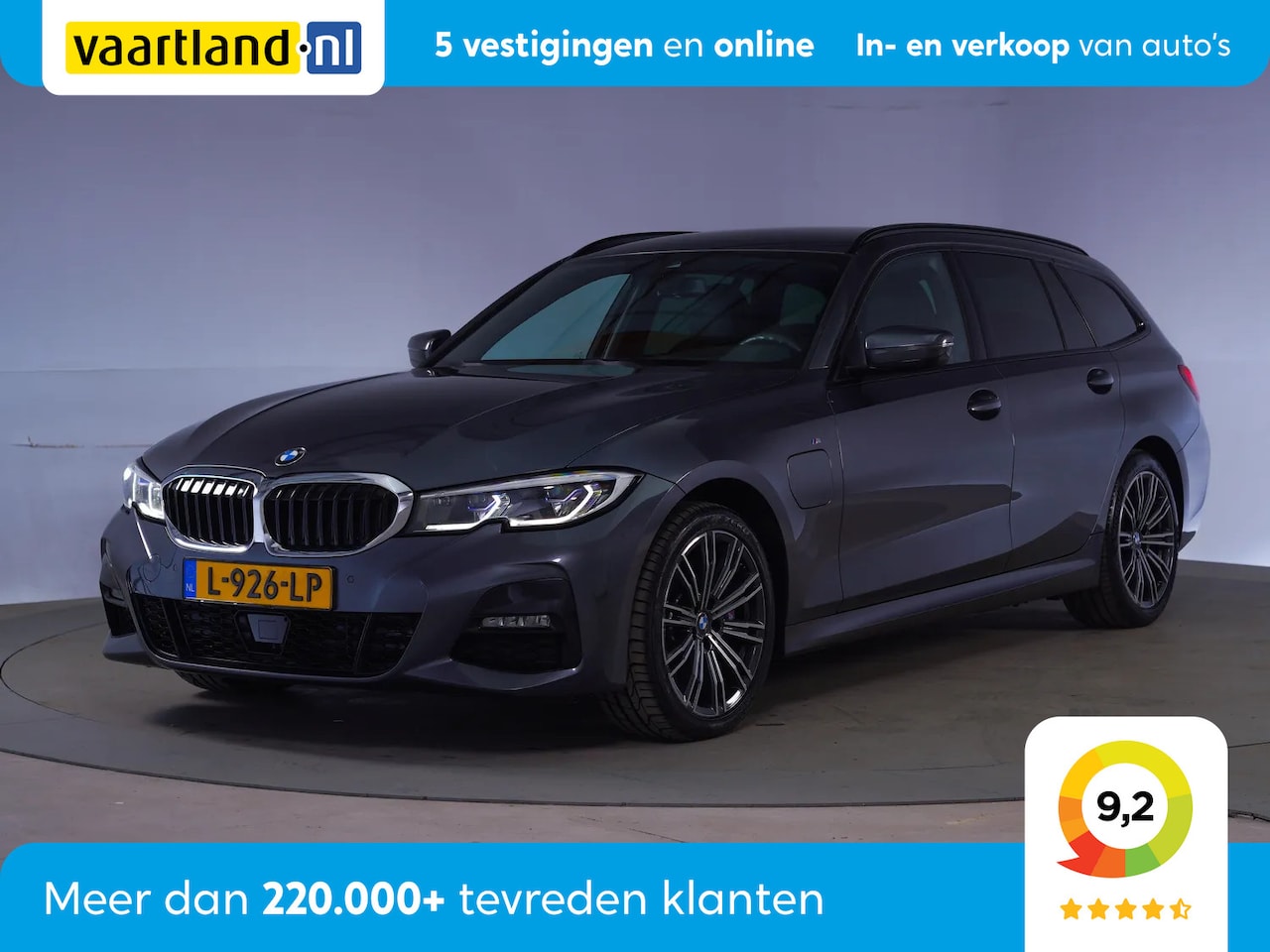 BMW 3-serie Touring - 330e M sport Aut. [ Laser LED Adapt.cruise Trekhaak ] - AutoWereld.nl