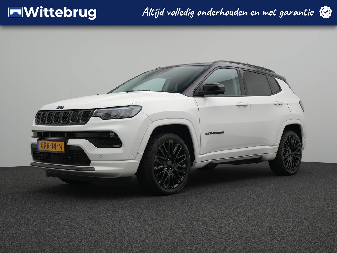 Jeep Compass - 4xe 240 Plug-in Hybrid Electric S Alphine muziekinstalatie !! Leder, Camera, Navigatie - AutoWereld.nl