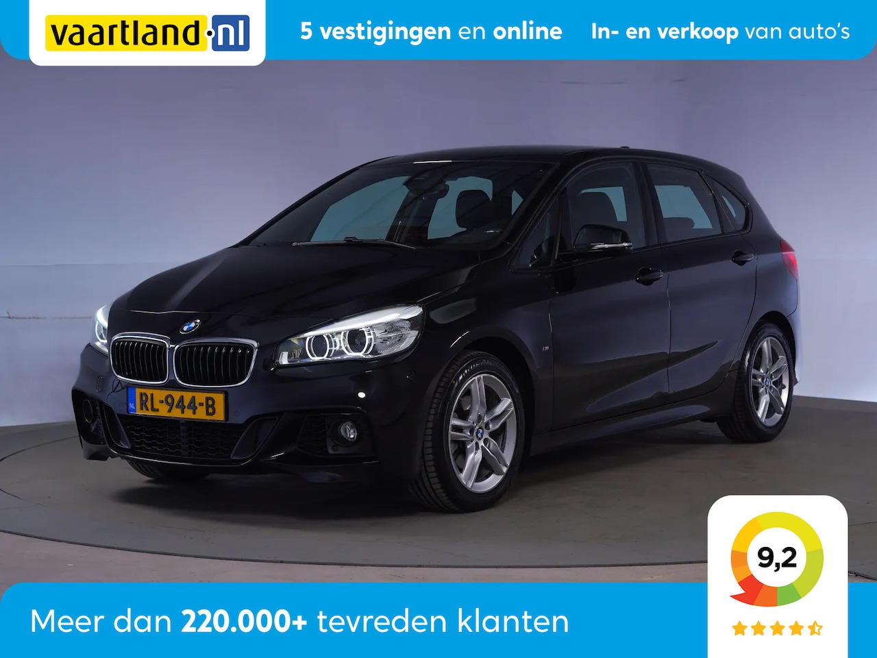 BMW 2-serie Active Tourer - 218i Executive M-sport Aut [ Parkeerassist Trekhaak afneembaar ] - AutoWereld.nl