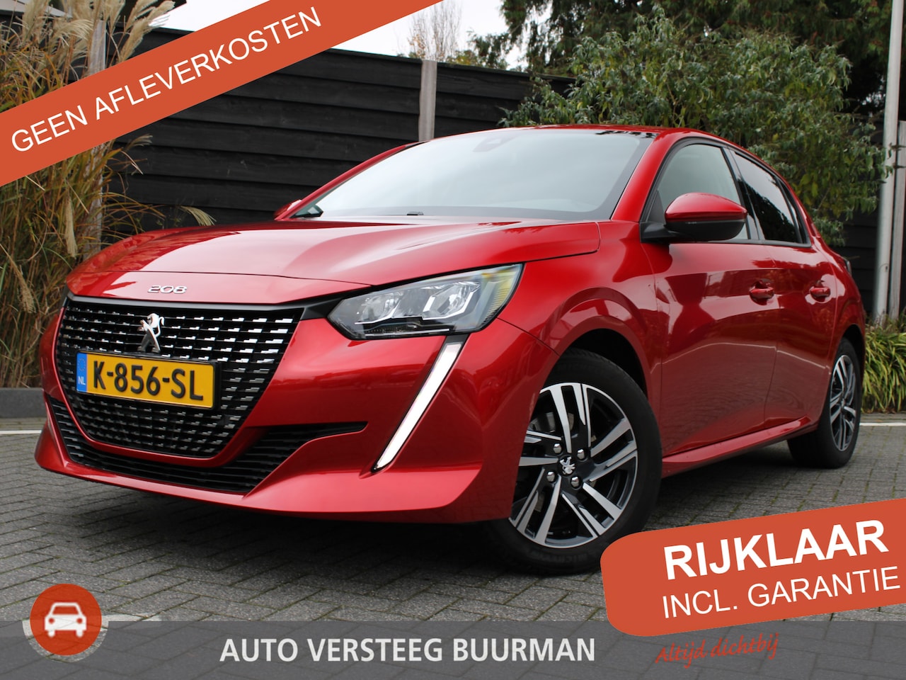 Peugeot 208 - 1.2 PureTech 100PK Allure Pack Navigatie, Dab, Achteruitrijcamera, Parkeersensoren Achter, - AutoWereld.nl