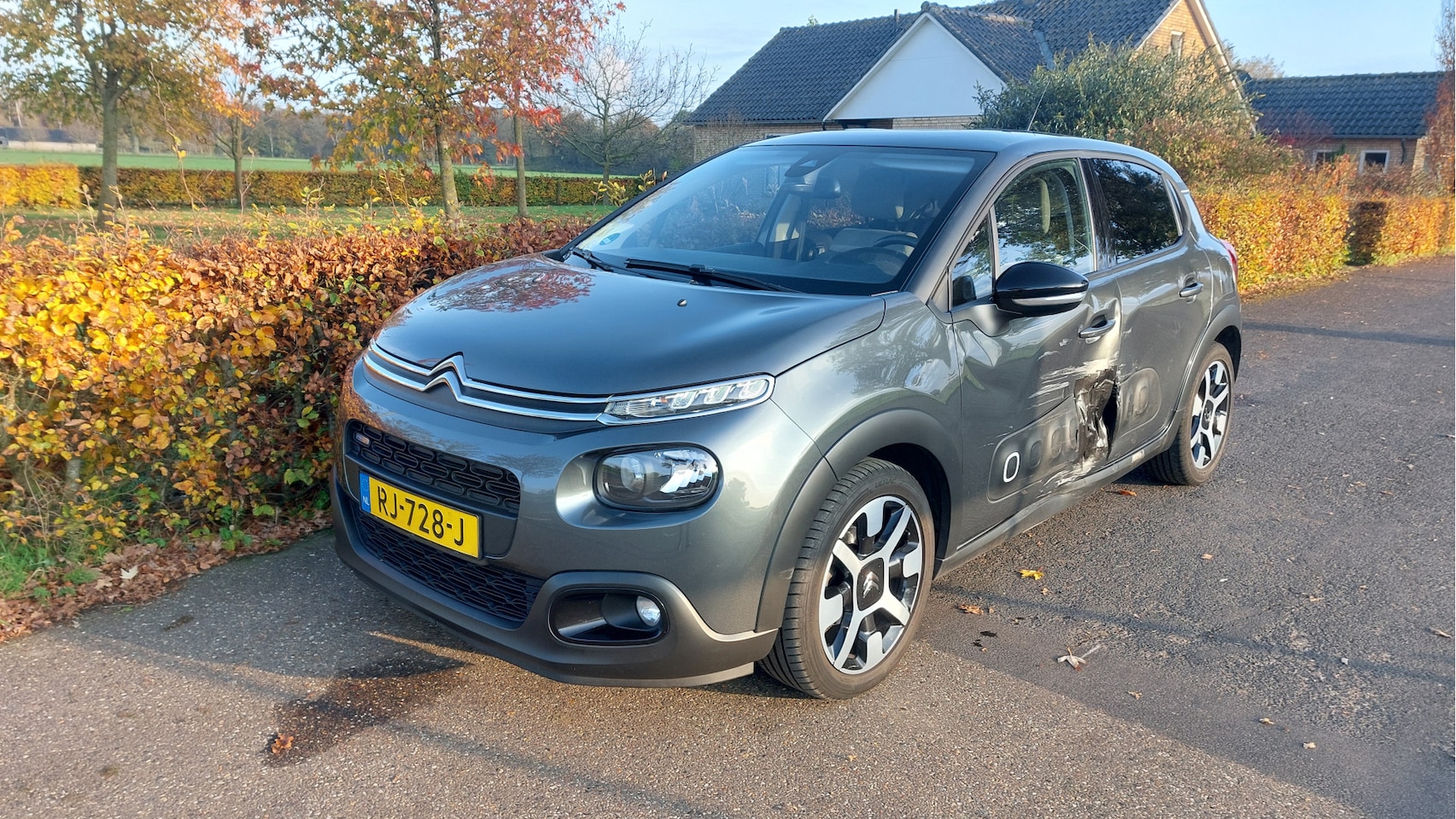 Citroën C3 - 1.2 PureTech S&S Shine CLIMA/NAVI 77064 KM BJ 2017 - AutoWereld.nl