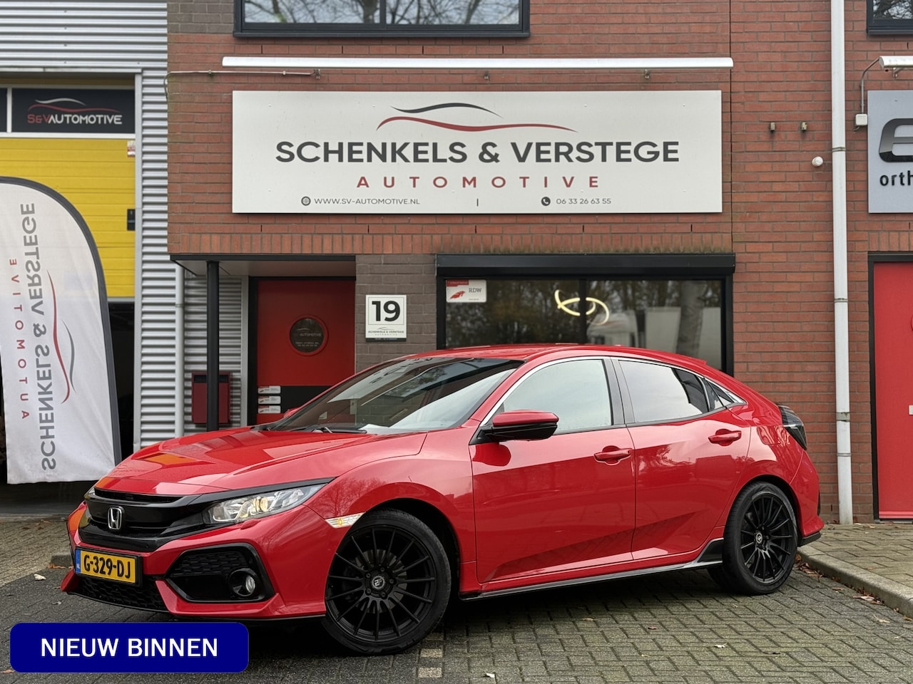 Honda Civic - 1.0 i-VTEC Elegance / Dealer onderhouden / Sport / Camera / - AutoWereld.nl