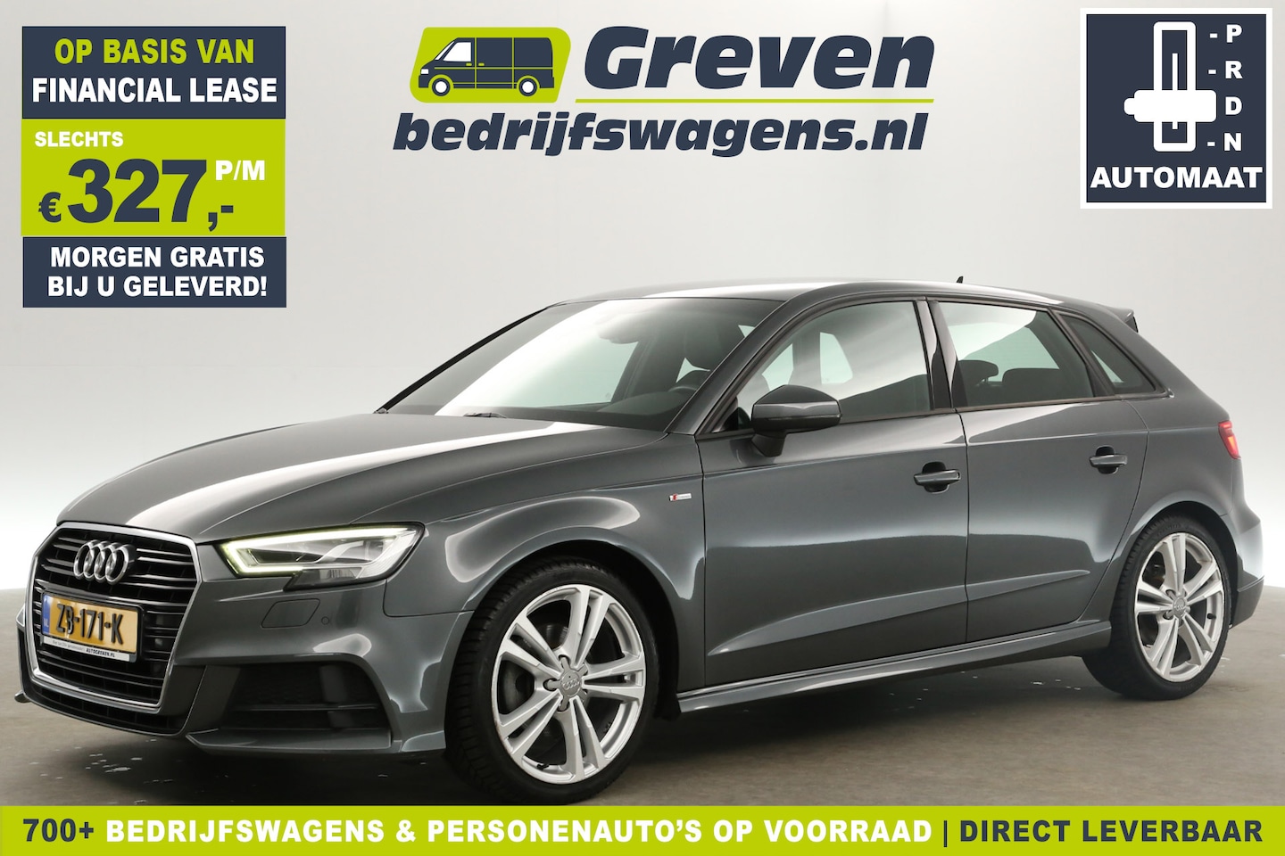 Audi A3 Sportback - 30 TFSI S-line Automaat LED Clima Cruise Bluetooth PDC Navi 18"LMV - AutoWereld.nl