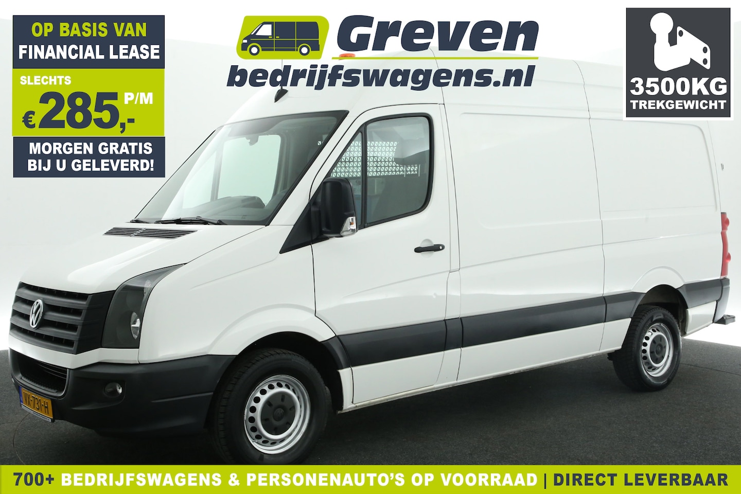 Volkswagen Crafter - 35 2.0 TDI L2H2 3500kg Trekgew. 140PK Airco Cruise Elektrpakket Trekhaak - AutoWereld.nl