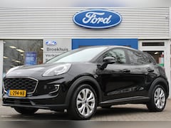 Ford Puma - 1.0EB 125PK TITANIUM | AFN. TREKHAAK | DEALER OH | STOEL, STUUR & VOORRUITVERWARMING | PER