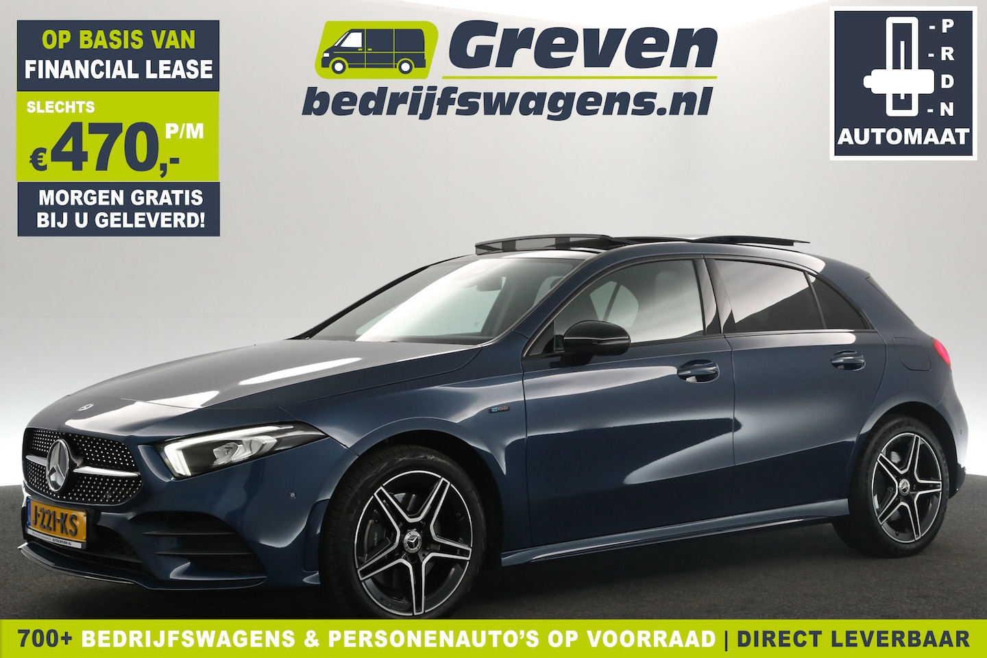 Mercedes-Benz A-klasse - 250e AMG 262PK Automaat Pano Sfeer Clima Cruise Camera Virtual Navi 18"LMV LED PDC - AutoWereld.nl