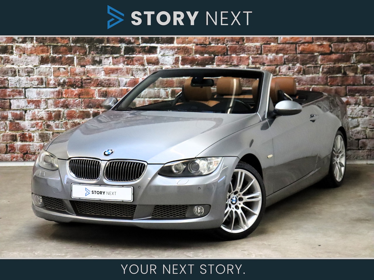 BMW 3-serie Cabrio - 335i High Executive Automaat / Navigatie Professional / Climate Control / Leder / Parkeers - AutoWereld.nl