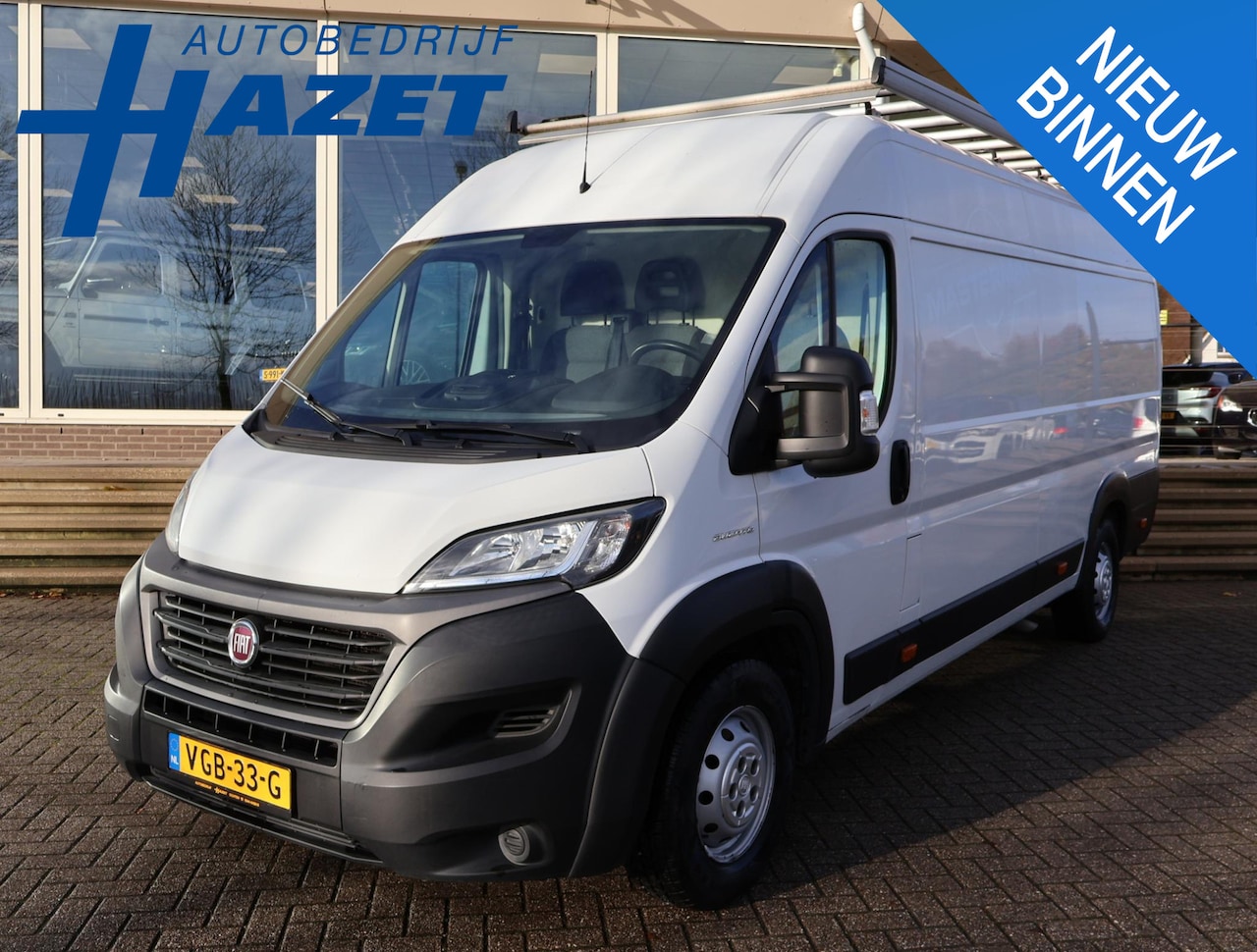 Fiat Ducato - 35 2.3 MJ 140 PK L4H3 EURO 6 + CAMERA | IMPERIAAL | CRUISE CONTROL | AIRCO - AutoWereld.nl