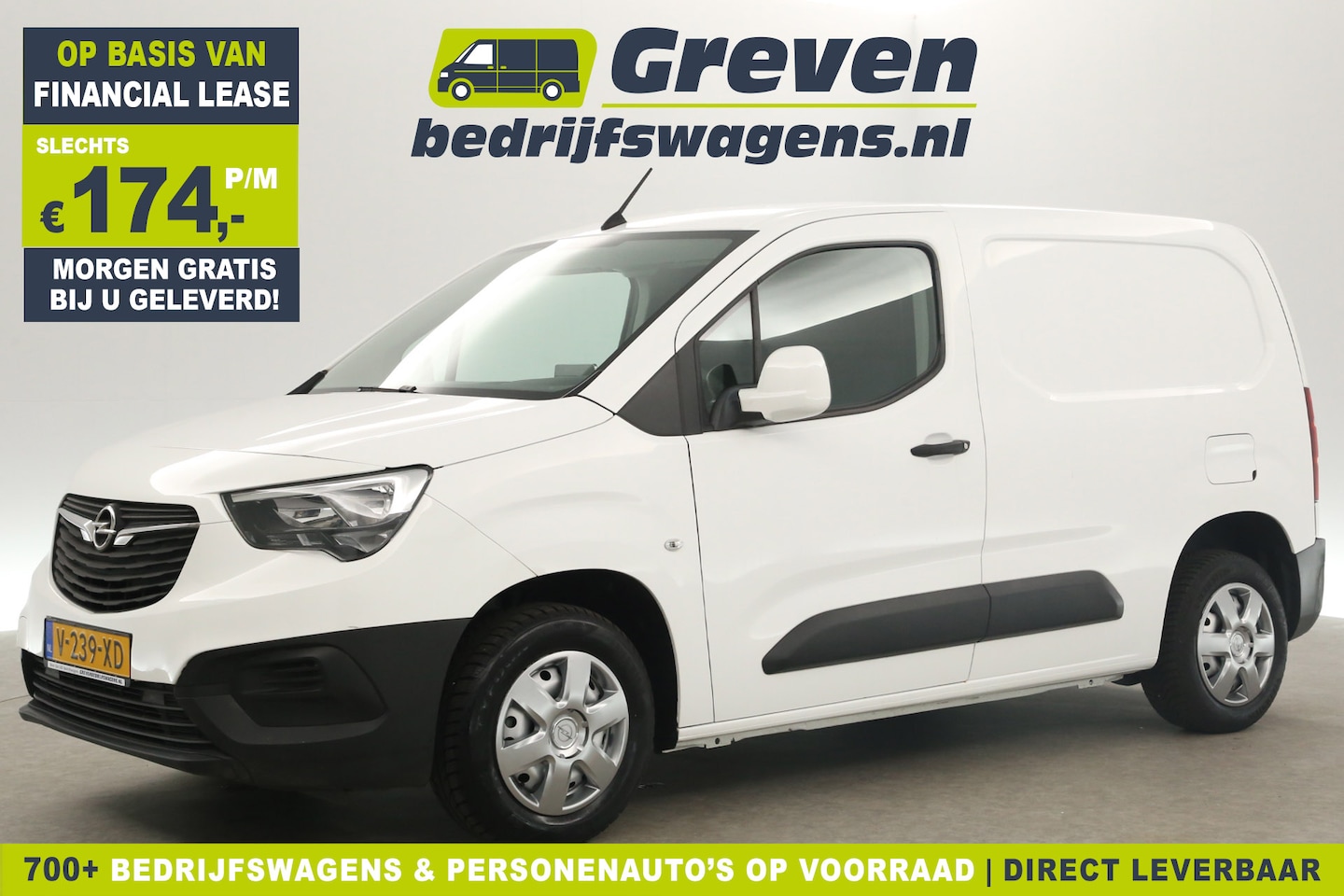 Opel Combo - 1.6D L1H1 Airco Carplay Crusie Navi Parkeersensoren Elektrpakket Schuifdeur - AutoWereld.nl