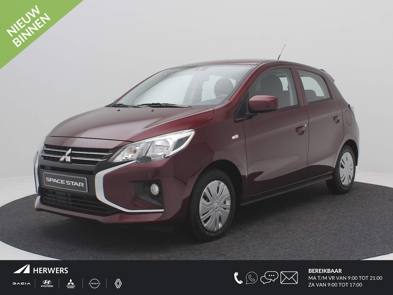 Mitsubishi Space Star - 1.2 Active / Op = Op Voordeel €1.750,- / Rijklaarprijs € 18.885,- / Direct Leverbaar / 5 P - AutoWereld.nl