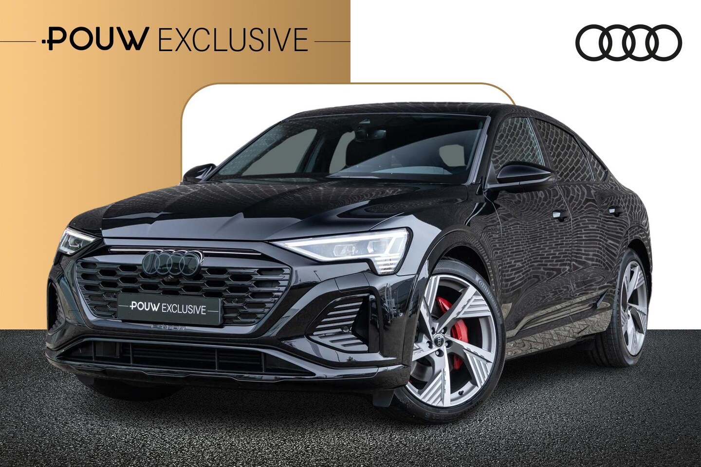 Audi Q8 e-tron - Sportback 55 quattro 408pk S Edition Competition 115 kWh | B&O | Trekhaak | Panoramadak - AutoWereld.nl