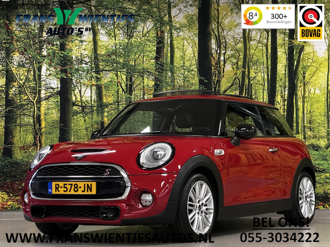 MINI Cooper S - Mini 2.0 Chili Serious Business | Panoramadak | Cruise Control | Parkeersensoren Achter | - AutoWereld.nl