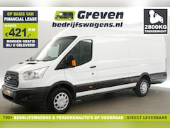 Ford Transit - 350 2.0 TDCI L4H3 170PK | 2800KG Trekgew. | Marge | Airco Cruise Camera PDC 3 Persoons Tre