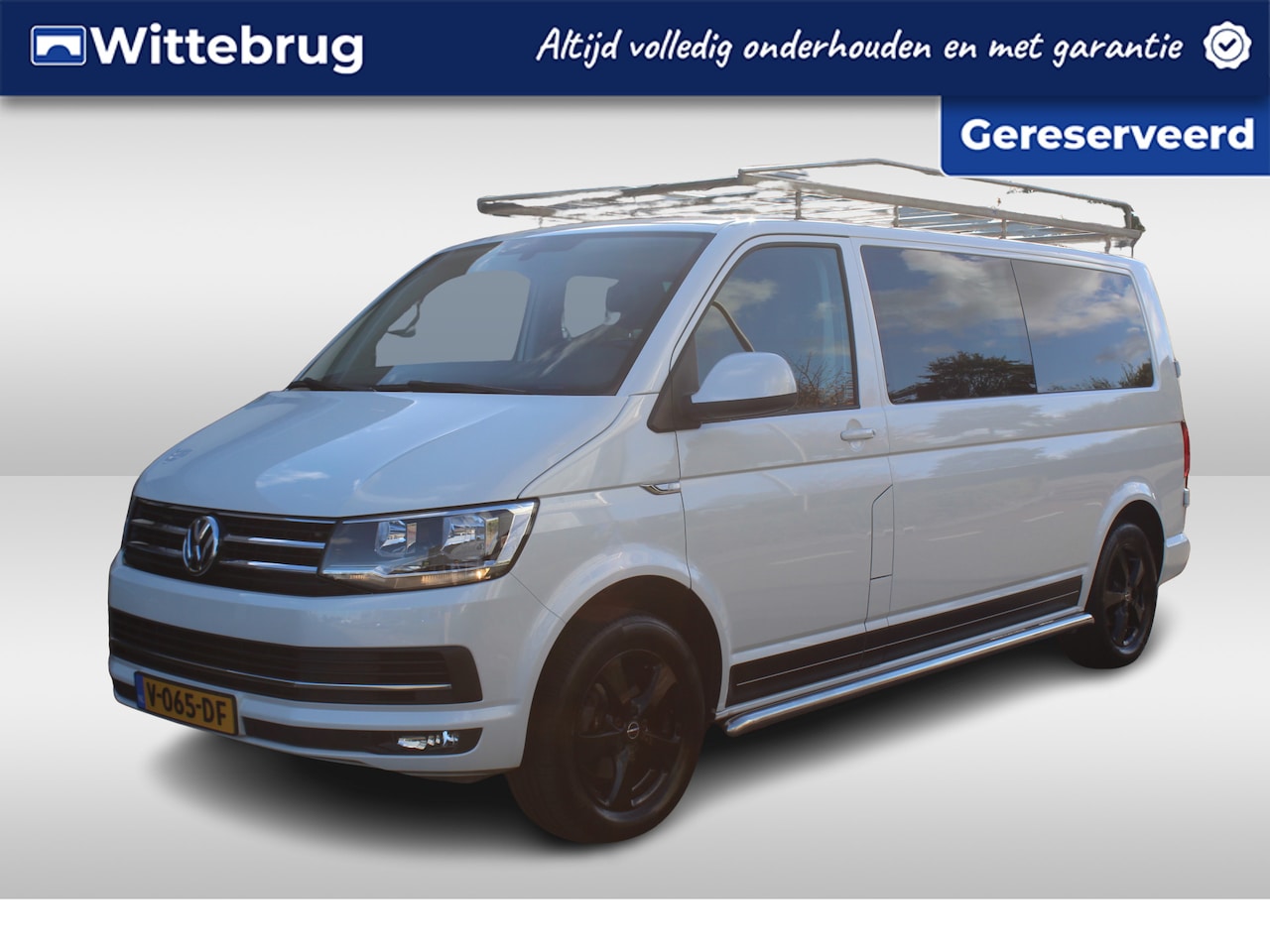 Volkswagen Transporter - 2.0 TDI L2H1 DC Highline 150 Pk Automaat Leer - AutoWereld.nl