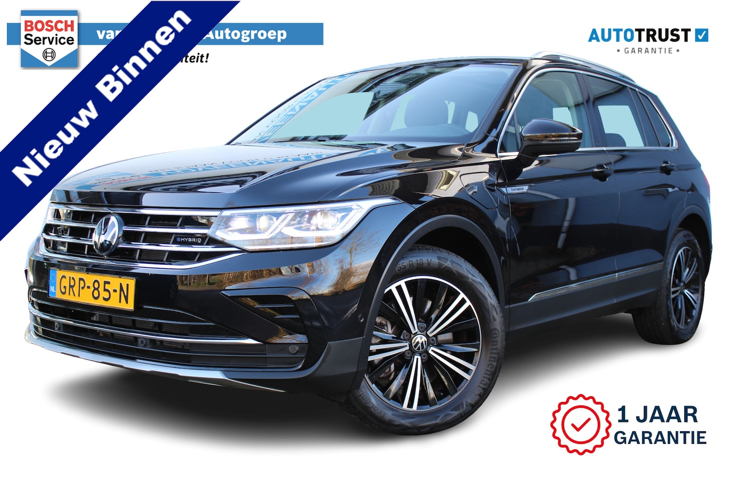 Volkswagen Tiguan - 1.4 TSI eHybrid Business | Incl. 12 maanden Garantie | Panorama dak | Elektrische kofferba - AutoWereld.nl