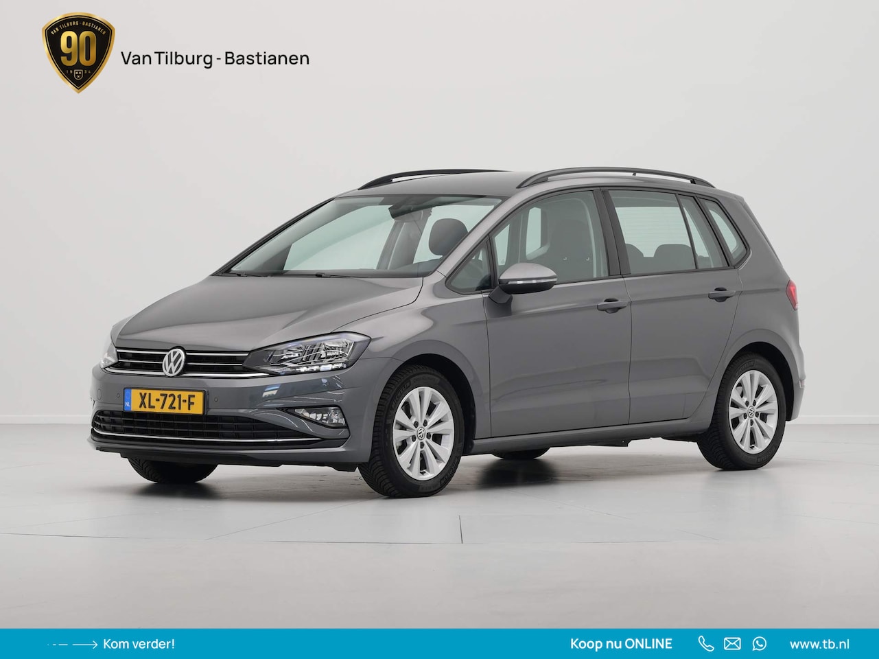 Volkswagen Golf Sportsvan - 1.5 TSI 130pk DSG Comfortline Trekhaak Clima Pdc Acc 261 - AutoWereld.nl