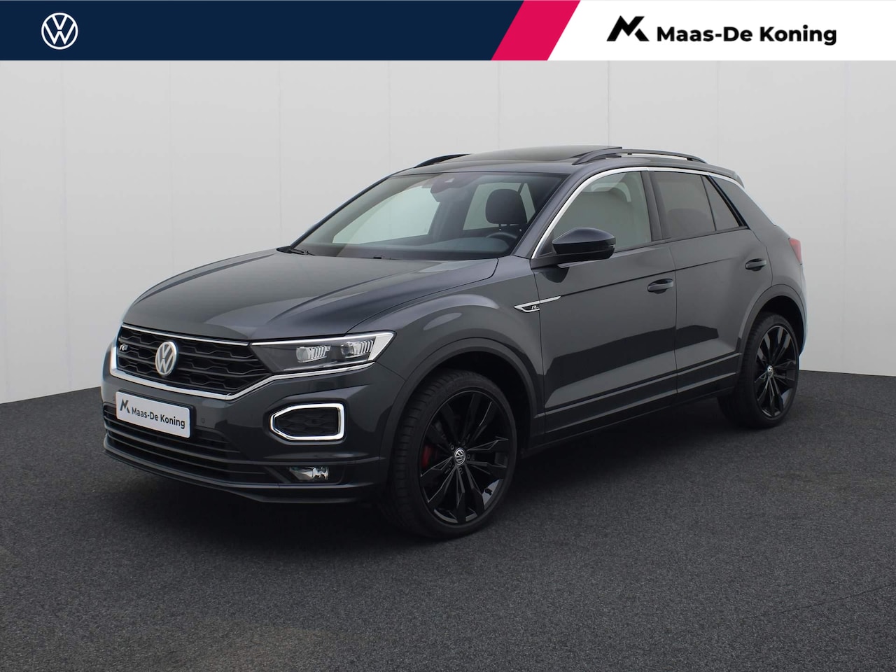 Volkswagen T-Roc - 1.5TSI/150PK Sport R Line DSG · Panoramadak · Navigatie · Parkeersensoren + camera - AutoWereld.nl