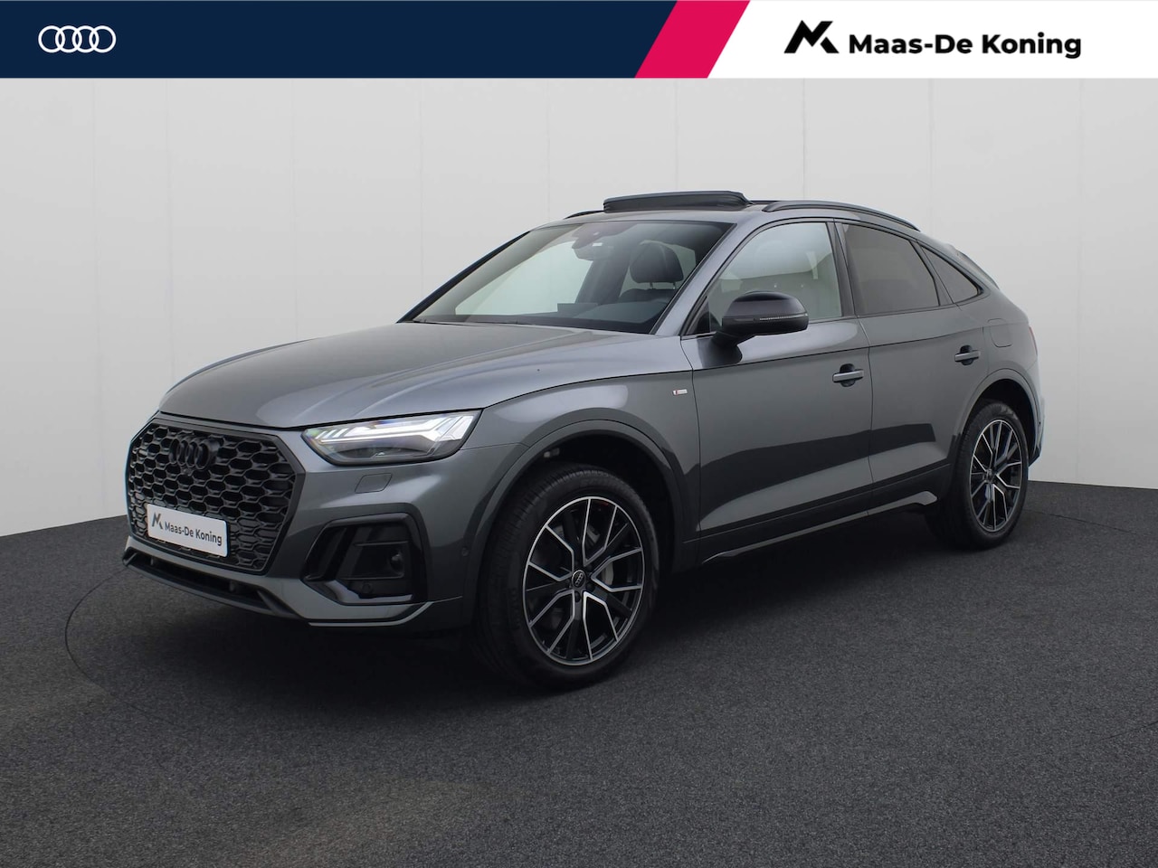 Audi Q5 Sportback - 55 TFSIe 270kW/367PK S Line · Drive select · Leder/Alcantara · Parkeersensoren + Rondom zi - AutoWereld.nl