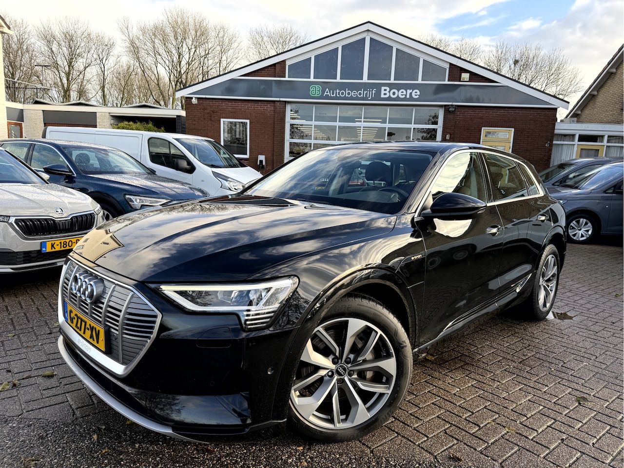 Audi e-tron - e-tron 55 quattro advanced 95 kWh Leer, 20''Lmv, Carplay, - AutoWereld.nl