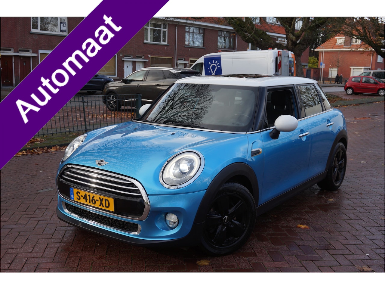 MINI Cooper - Mini 1.5 Pepper Business AUTOMAAT ELECTRISCH PANORAMADAK........ - AutoWereld.nl