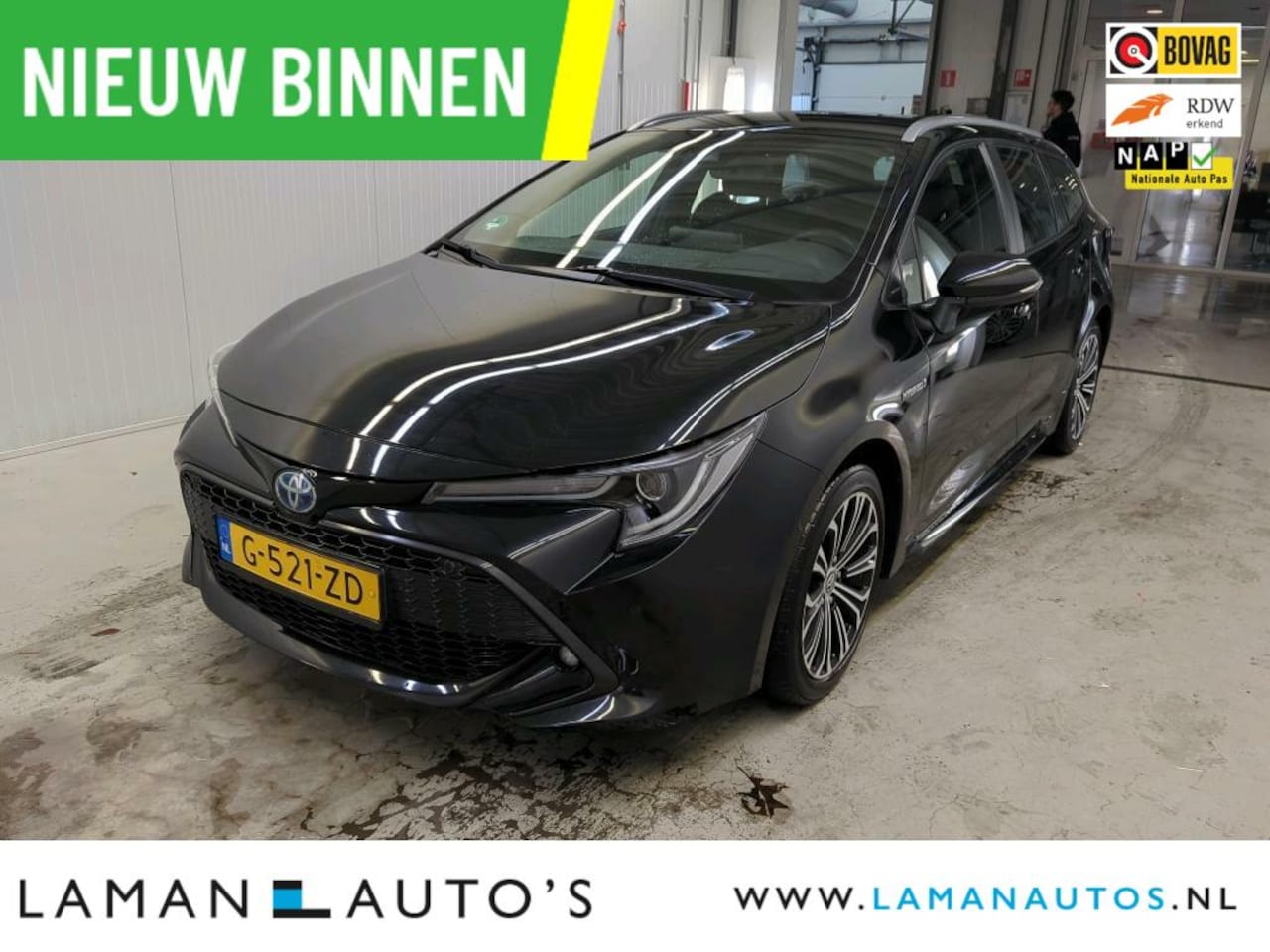 Toyota Corolla Touring Sports - 2.0 Hybrid 180pk Business Intro | ECC HUD Navi LED 17" LMV Metallic ACC | Hybrid Voorschot - AutoWereld.nl