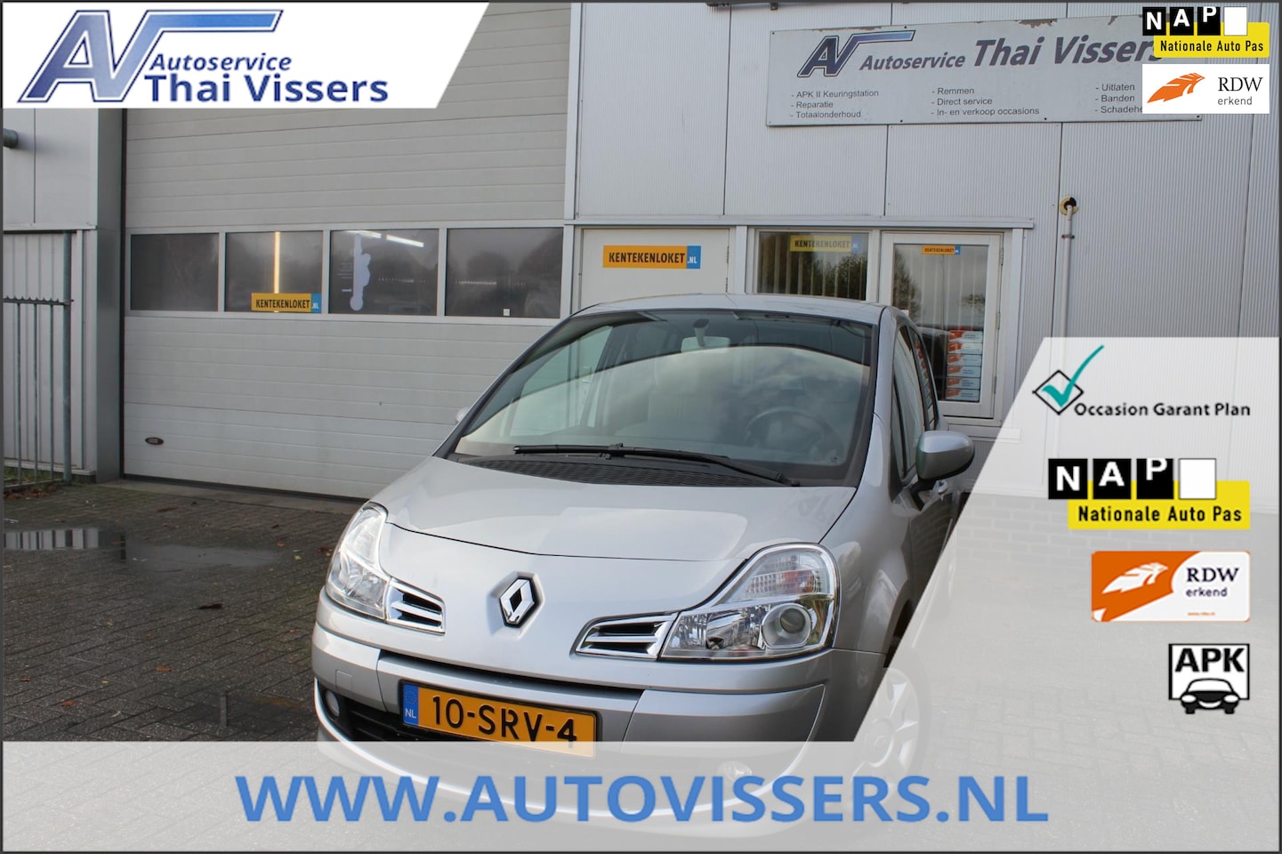 Renault Grand Modus - 1.6-16V Automaat Airco Elektr Pak Apk 3-4-25 - AutoWereld.nl