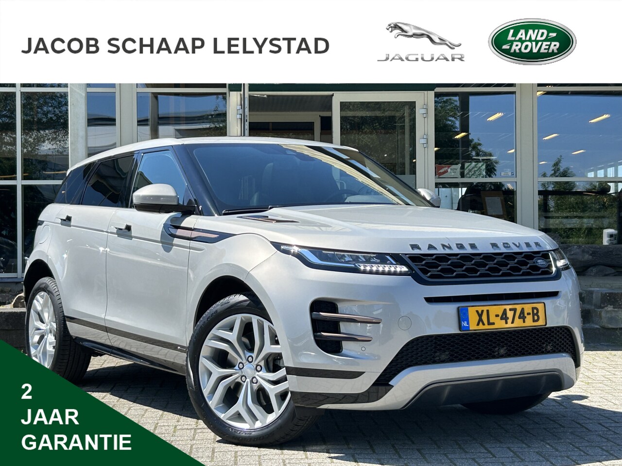 Land Rover Range Rover Evoque - P200 4-cil. AWD R-Dynamic S | Dealeronderhouden | Seoul Silver | 1.800kg trekgewicht | - AutoWereld.nl