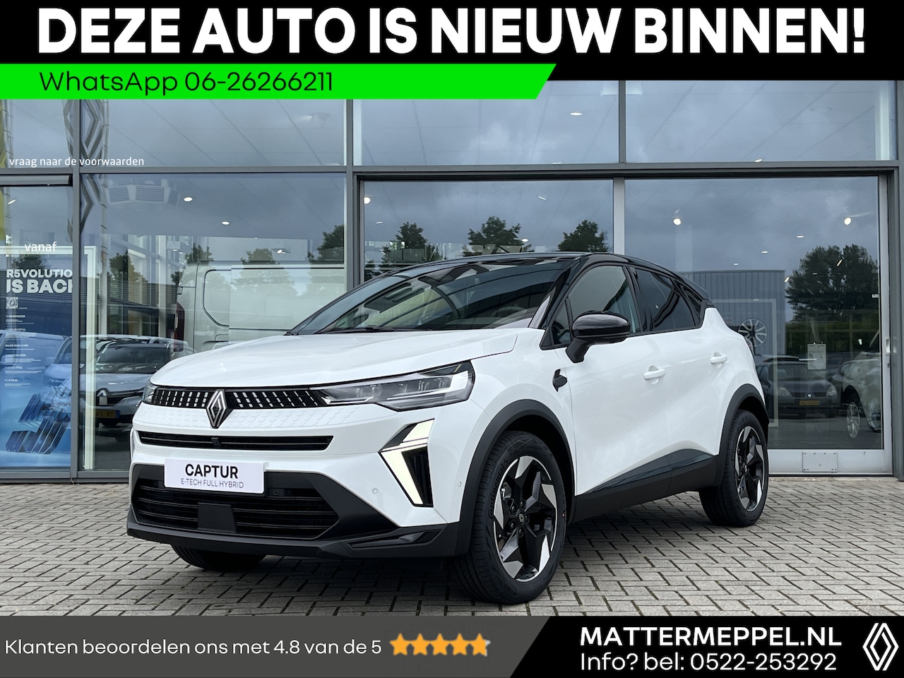 Renault Captur - TCe 90 techno | All Seasonbanden | Donkere Hemel | Clima - AutoWereld.nl