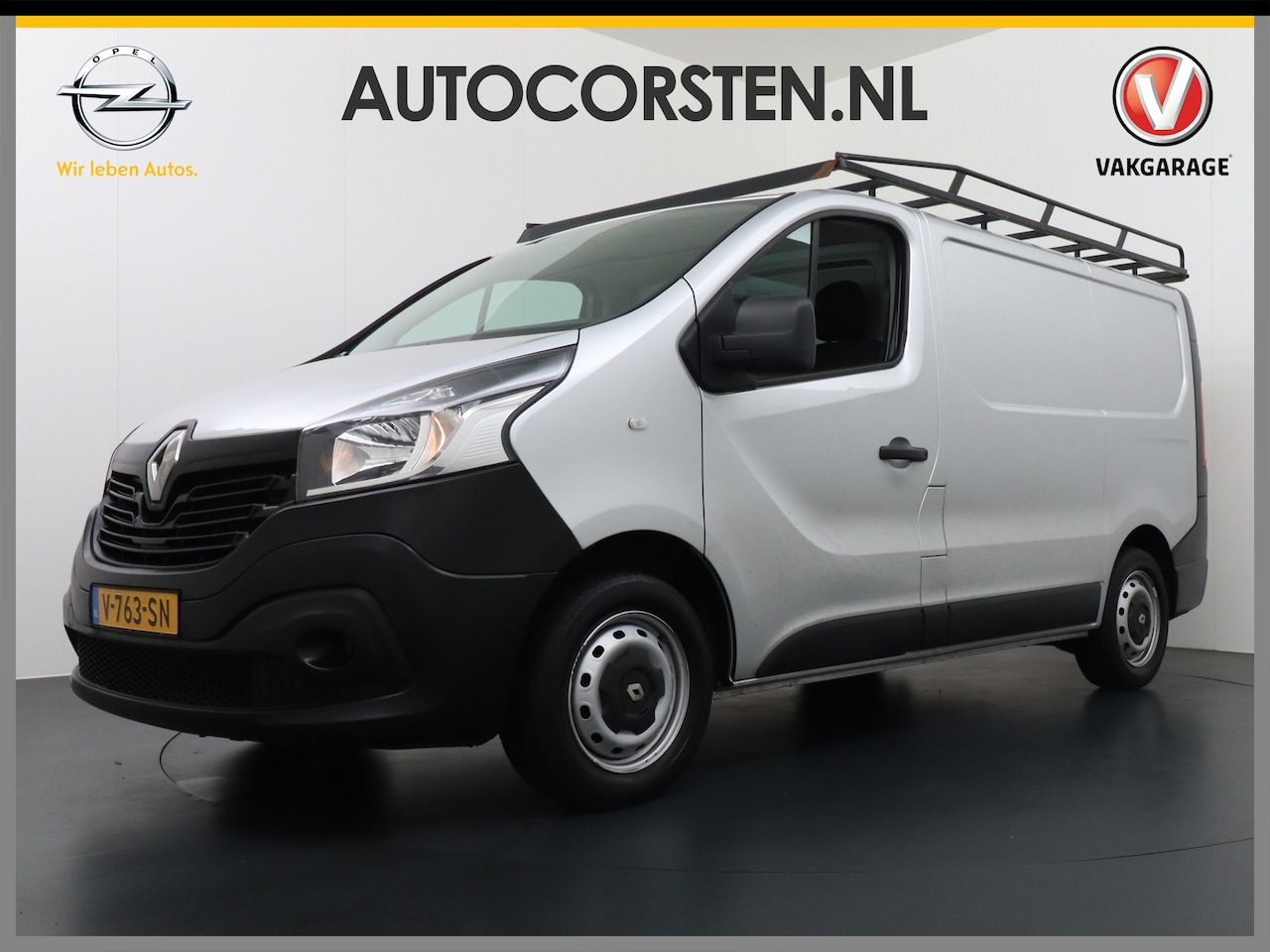 Renault Trafic - 1.6 dCi 3pers. T27 L1H1 Bluetooth SchuifdeurRechts Elek.Ramen/Spiegels Radio/Usb Stuurbekr - AutoWereld.nl