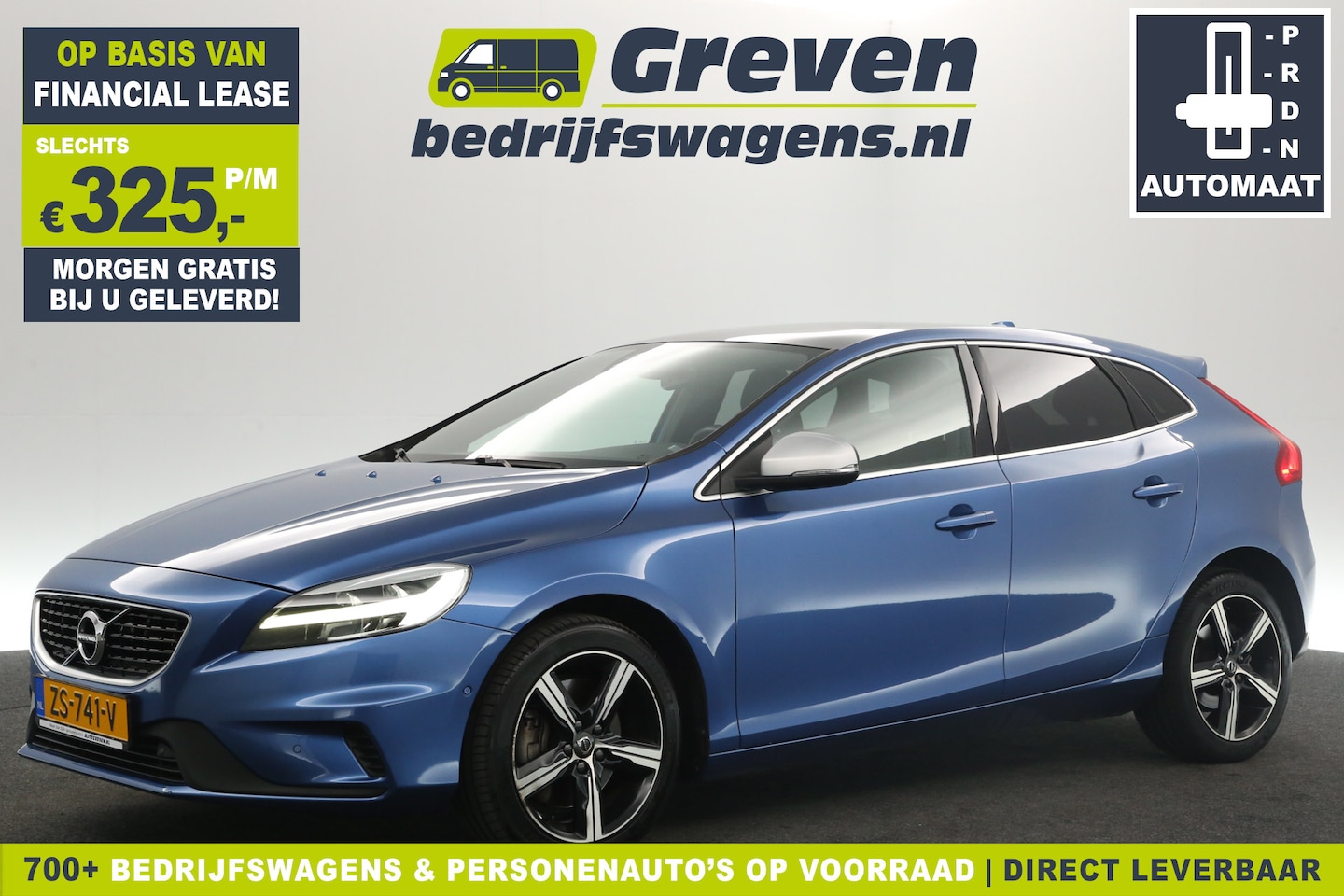 Volvo V40 - 1.5 T3 | R-design 153PK Automaat Pano-View Clima Camera Cruise PDC Navi LED 17"LMV - AutoWereld.nl