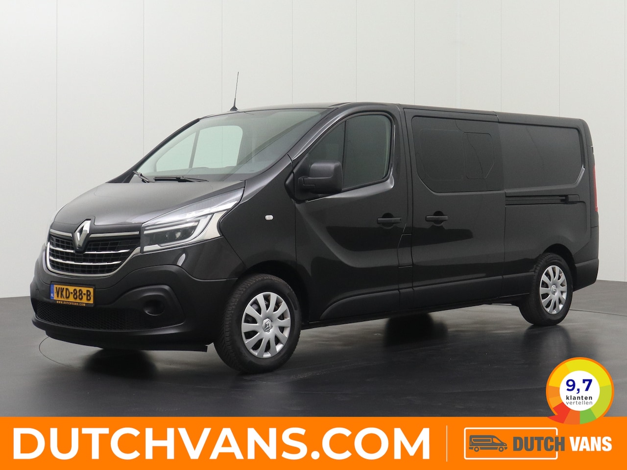 Renault Trafic - 2.0DCi 120PK Lang Dubbele Cabine Edition | Navigatie | 6-Persoons | Trekhaak - AutoWereld.nl