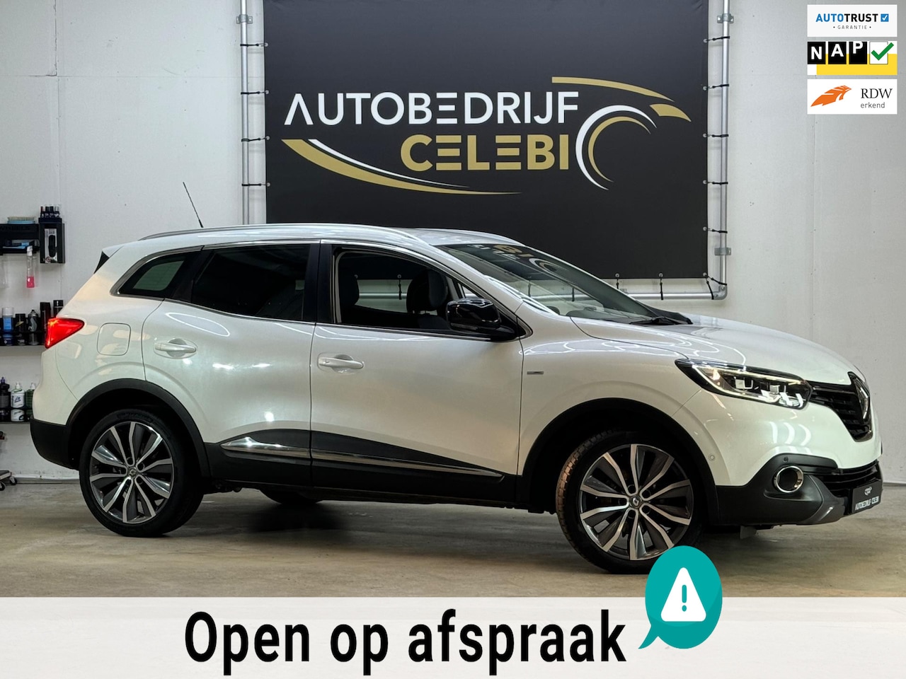 Renault Kadjar - 1.2 TCe Bose 2016 WIT NAP|APK|CLIMA|CRUISE - AutoWereld.nl