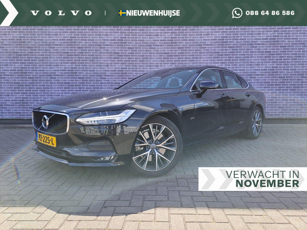 Volvo S90 - T5 Automaat Momentum | 360º Camera | Head-up Display | Schuif/kanteldak | Keyless entry | - AutoWereld.nl