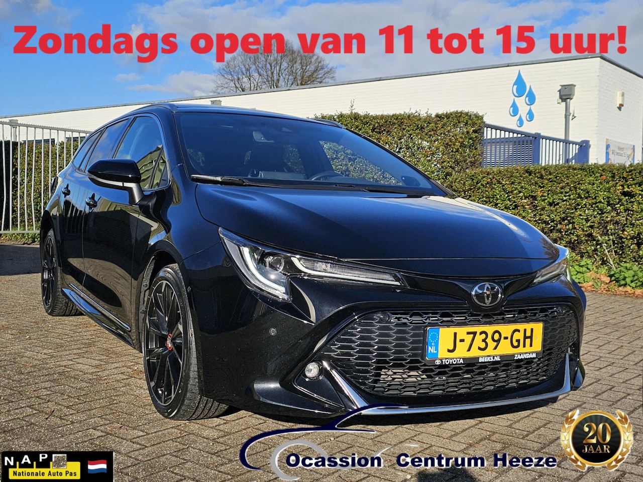 Toyota Corolla Touring Sports - 2.0 Hybr GR-Sport, 1e Eig! Panoramadak! HerfstShow! - AutoWereld.nl