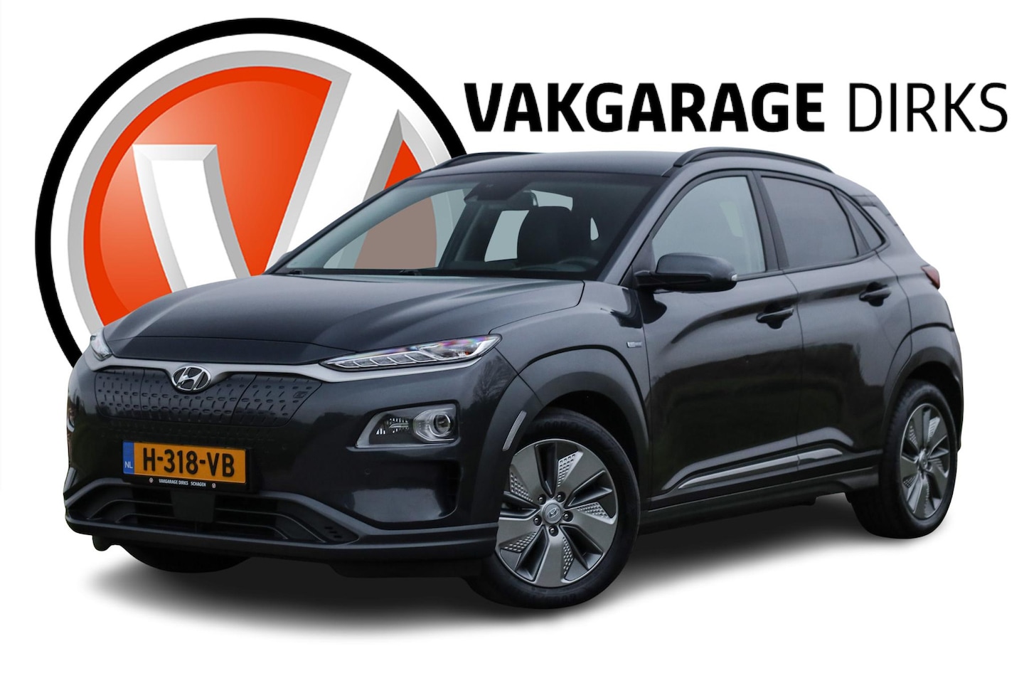 Hyundai Kona Electric - EV Premium 3 Fase 64 kWh ✅Leder ✅ Warmtepomp ✅ Carplay - AutoWereld.nl