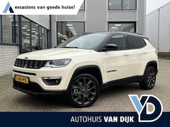 Jeep Compass - 4xe 240 Plug-in Hybrid Electric S | NL auto/Voll.Historie/Navi/Leder/Camera/Clima/Cruise/1