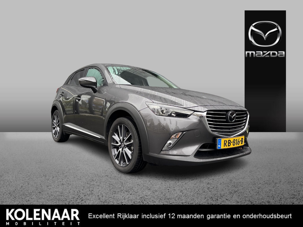 Mazda CX-3 - 2.0 Sky-G 120 GT-M /Afn. Trekhaak/Navi/HUD/Adaptive/ECC/Keyless/Achteruitrijcamera - AutoWereld.nl