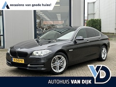 BMW 5-serie - 520i High Executive | Leder/Prof.Navi/Elektr.Stoel/Stuurverstel