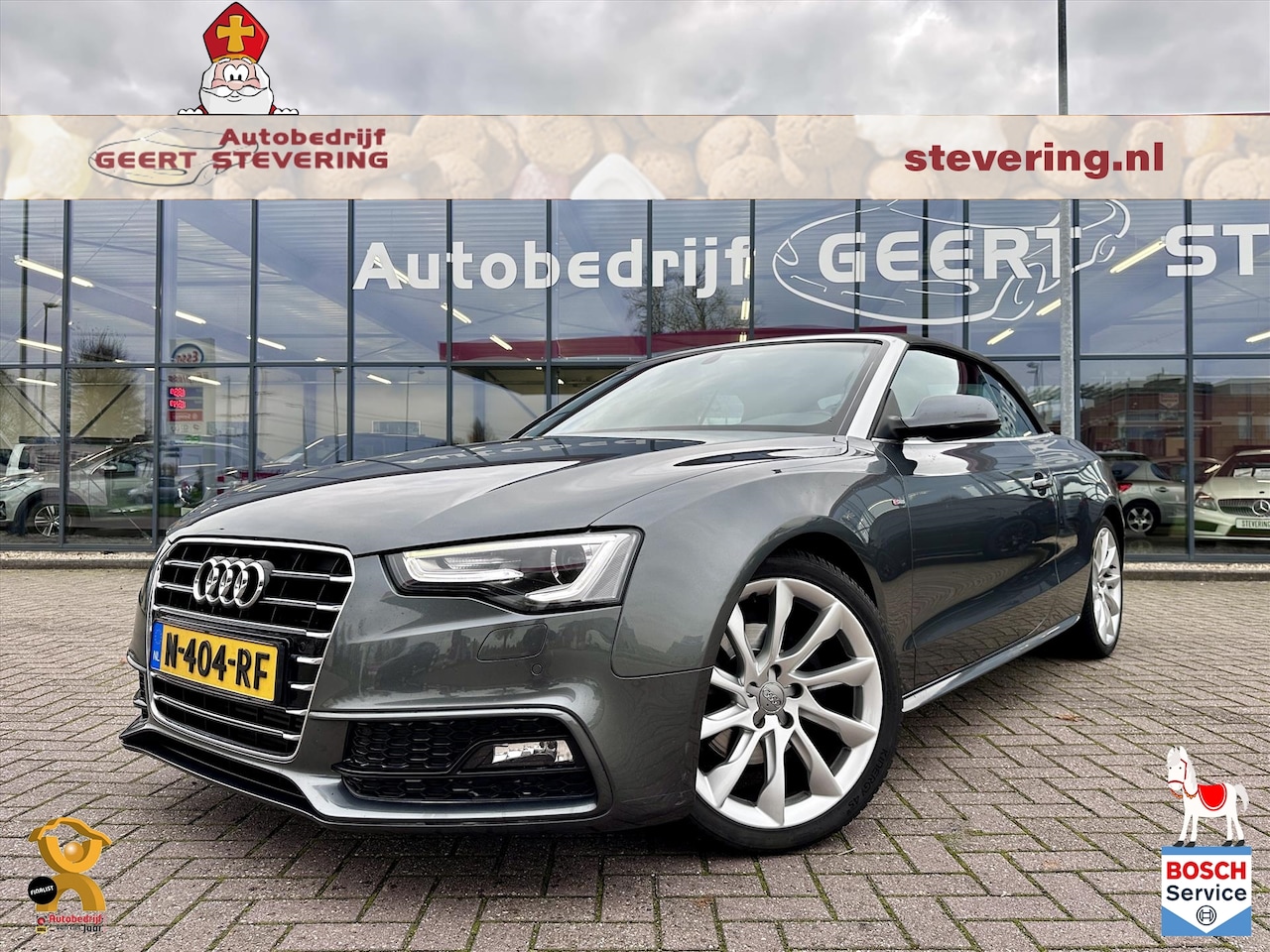 Audi A5 Cabriolet - 1.8 TFSI / AUT. / S-Line / Navi / Xenon / Trekhaak - AutoWereld.nl