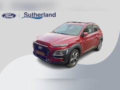 Hyundai Kona - 1.0 T-GDI Premium 120pk Trekhaak | Dodehoeksensoren | Volledig Leder | Navigatie | Stoelve