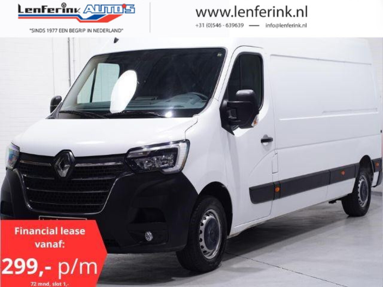 Renault Master - 2.3 dCi 135 pk L3H2 Airco, Trekhaak Cruise Control, Laadruimte Pakket, PDC achter, 3-Zits - AutoWereld.nl