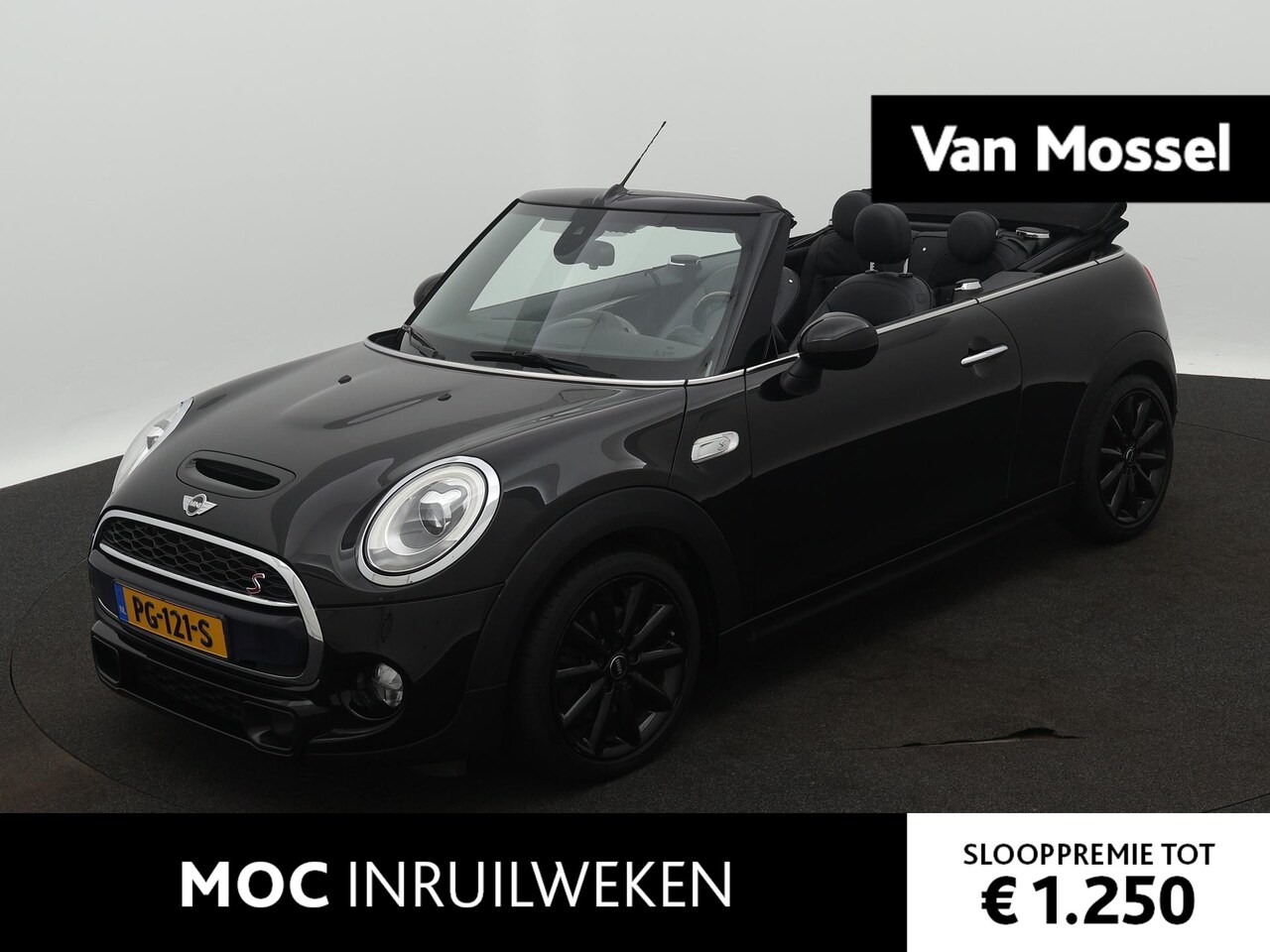 MINI Cabrio - Mini 2.0 Cooper S Chili Serious Business | STOELVERWARMING | LEDER | LED VERLICHTING | NAV - AutoWereld.nl