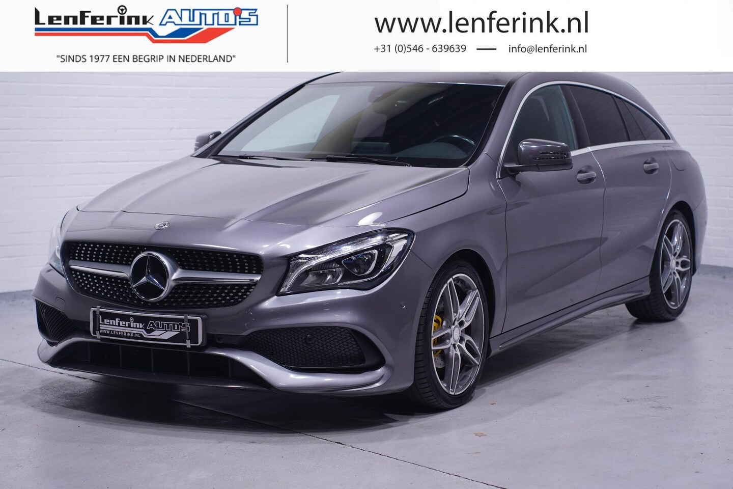 Mercedes-Benz CLA-klasse Shooting Brake - 180 Business Solution AMG Led koplampen PDC v+a Stoelverwarming Camera Navi NAP - AutoWereld.nl