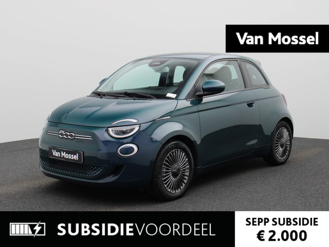 Fiat 500e - Icon 42 kWh | Navi | ECC | PDC | LMV | LED | - AutoWereld.nl