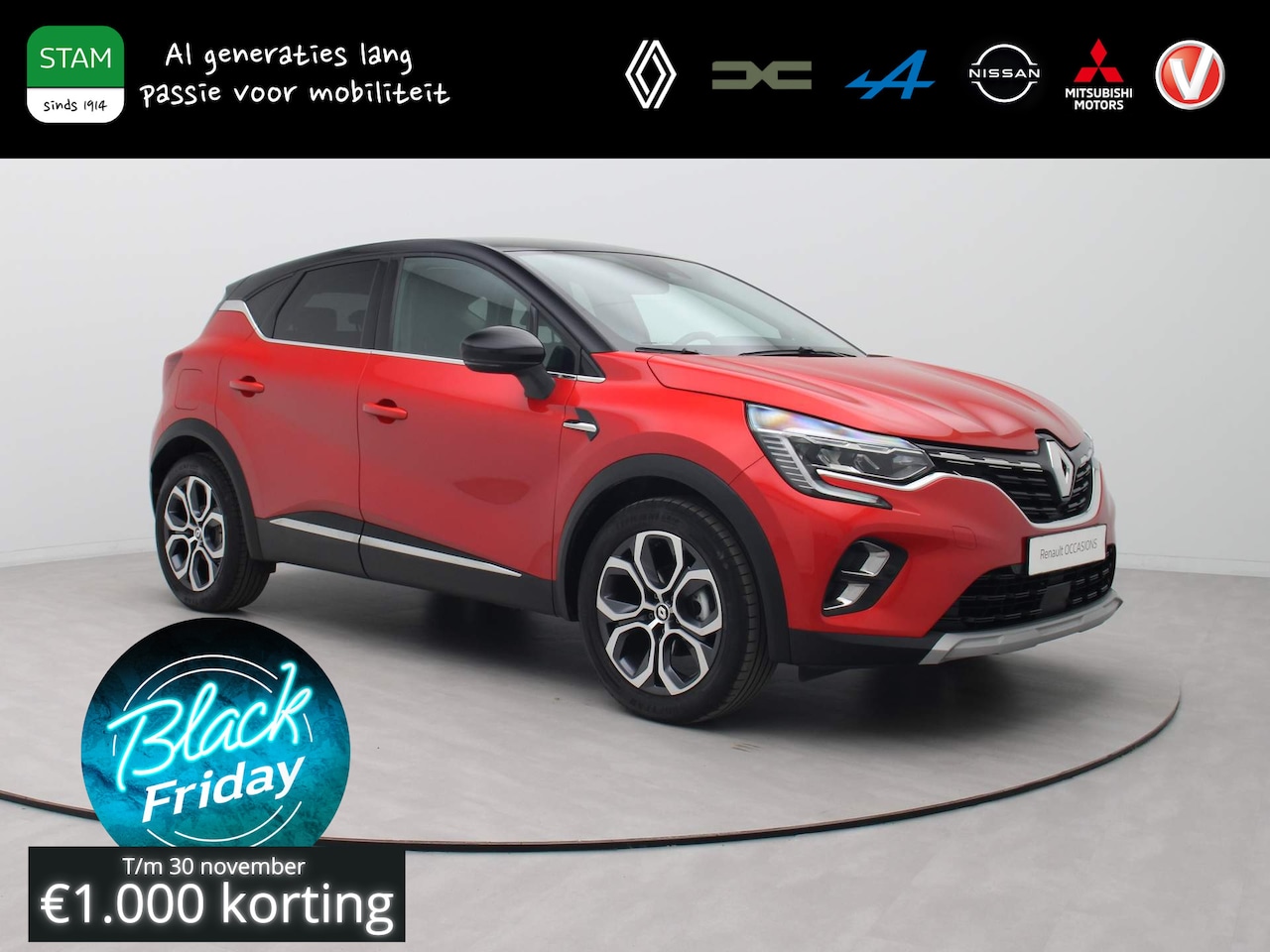 Renault Captur - TCe 90pk Techno Climate | Navi | Parkeersensoren achter - AutoWereld.nl