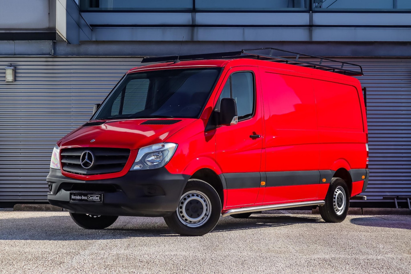 Mercedes-Benz Sprinter - 313 L2 | Trekhaak | Sidebars | Airco | Imperiaal | Bijrijdersbank | 3-Persoons - AutoWereld.nl