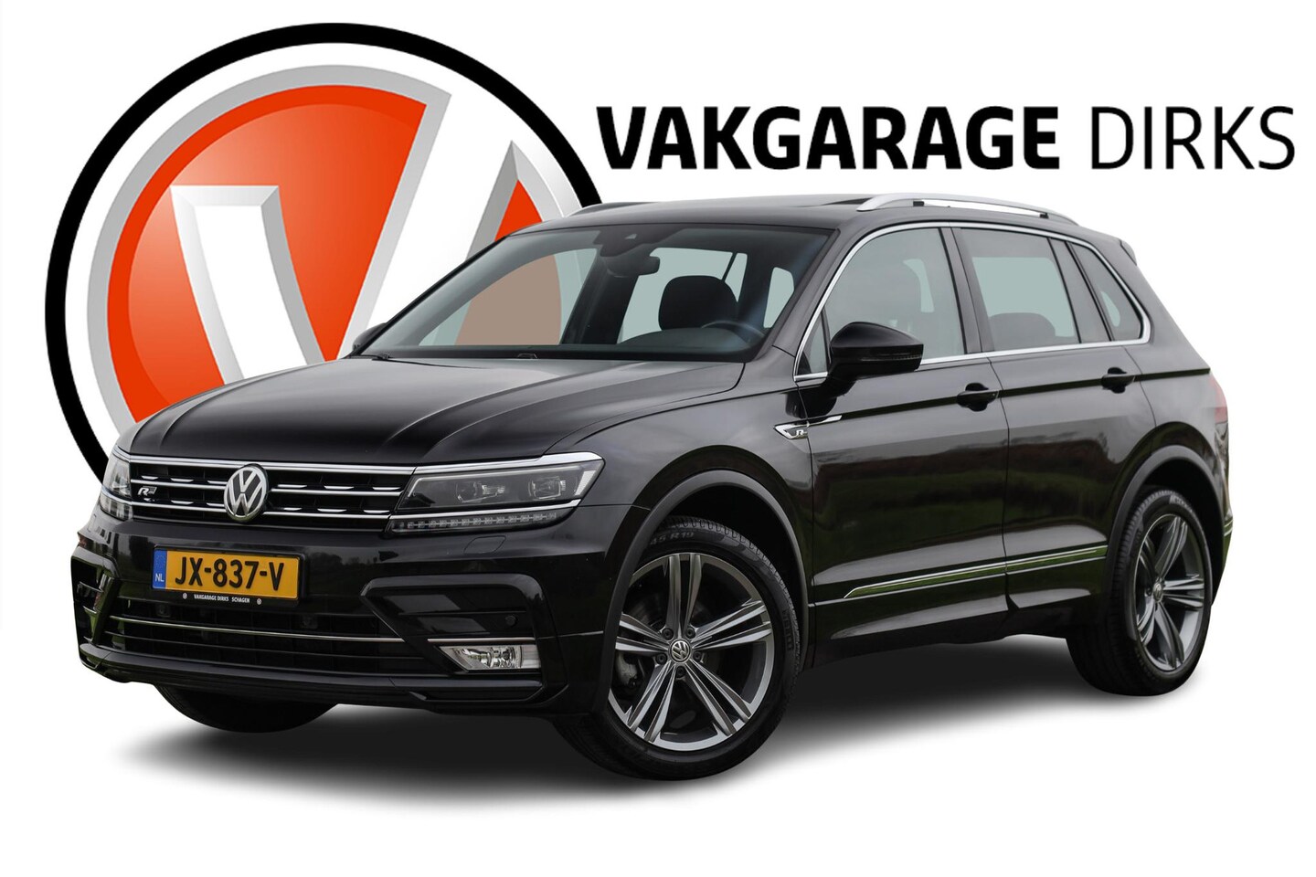 Volkswagen Tiguan - 1.4 TSI R-Line ✅ LED ✅Pano ✅ Trekhaak - AutoWereld.nl